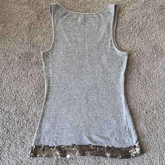 Express Sequin Hem Tank! - Picture 4 of 9